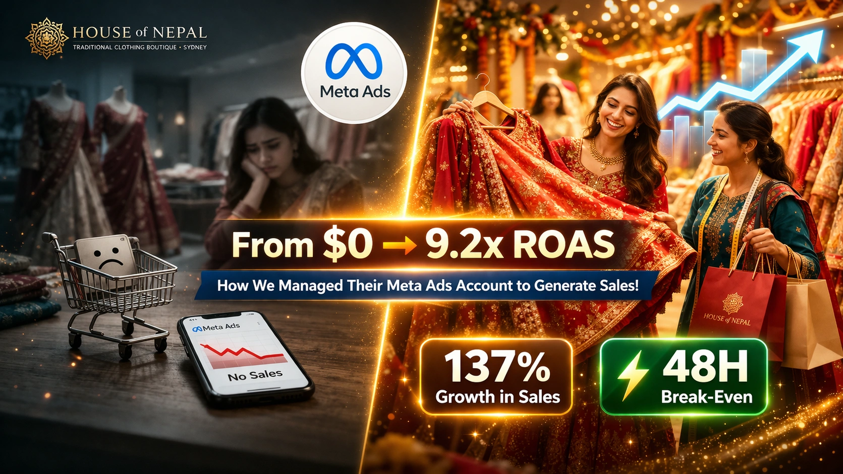 Case Study: How WebKitLab Managed House of Nepal's Meta A...